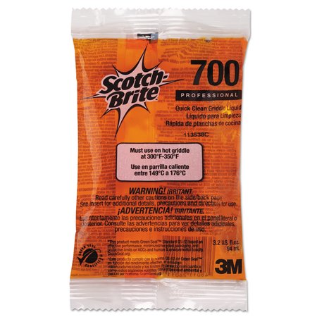 SCOTCH-BRITE PROFESSIONAL Cleaners & Detergents, 3.2 Oz Packet, Liquid, 40 PK 700-40